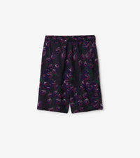 M KNIT SHORTS CHERRY