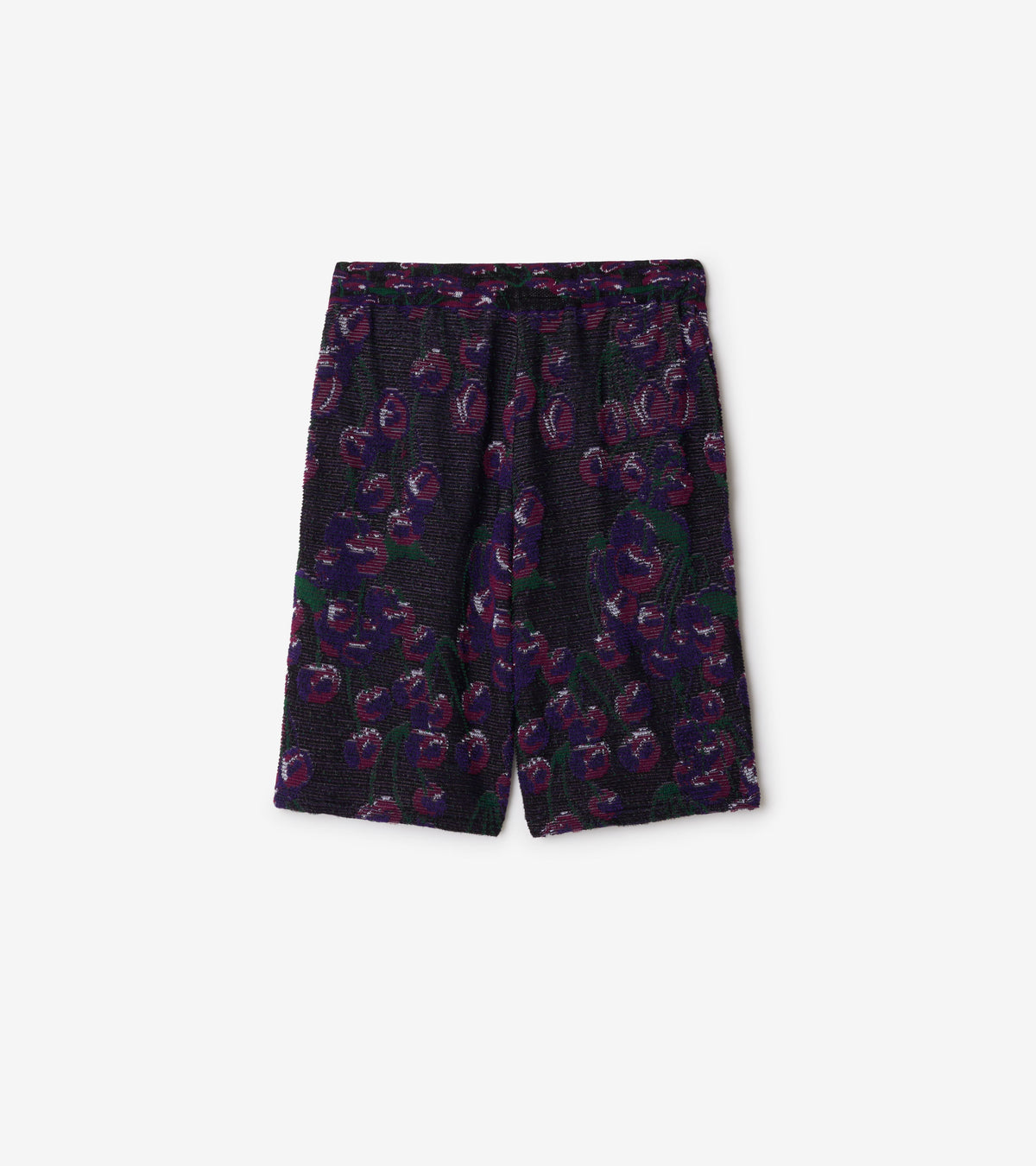 M KNIT SHORTS CHERRY