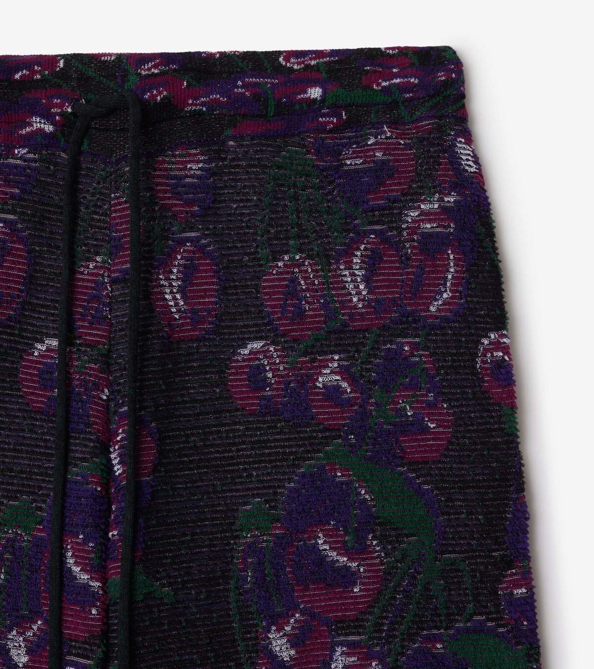 M KNIT SHORTS CHERRY