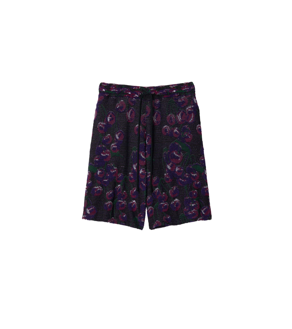 M KNIT SHORTS CHERRY