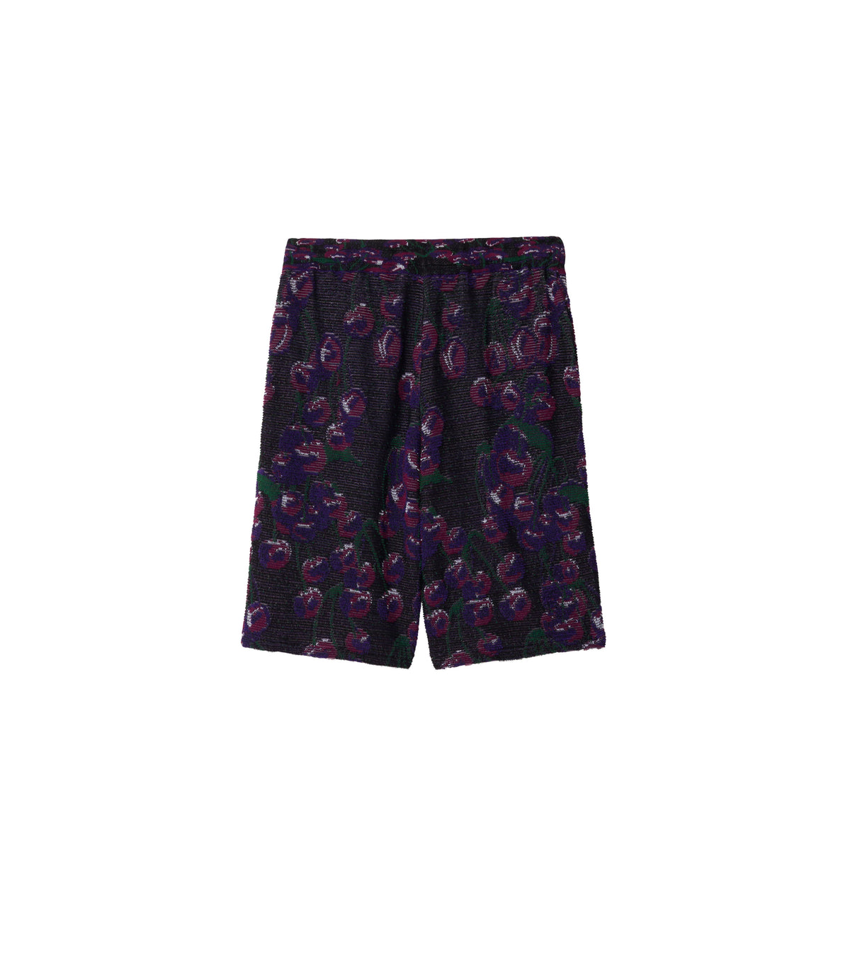 M KNIT SHORTS CHERRY