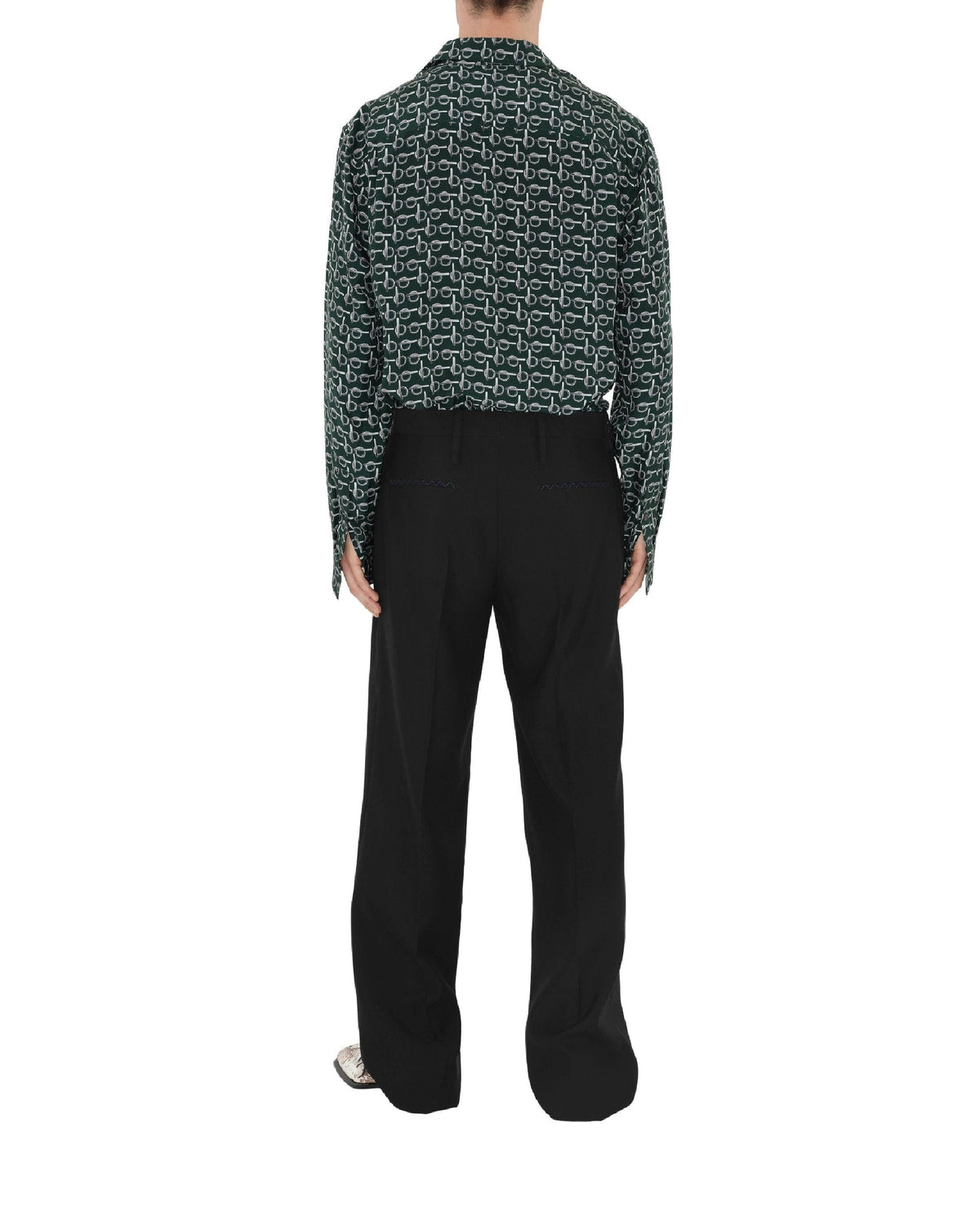 M TAILORED TROUSERS NOIR