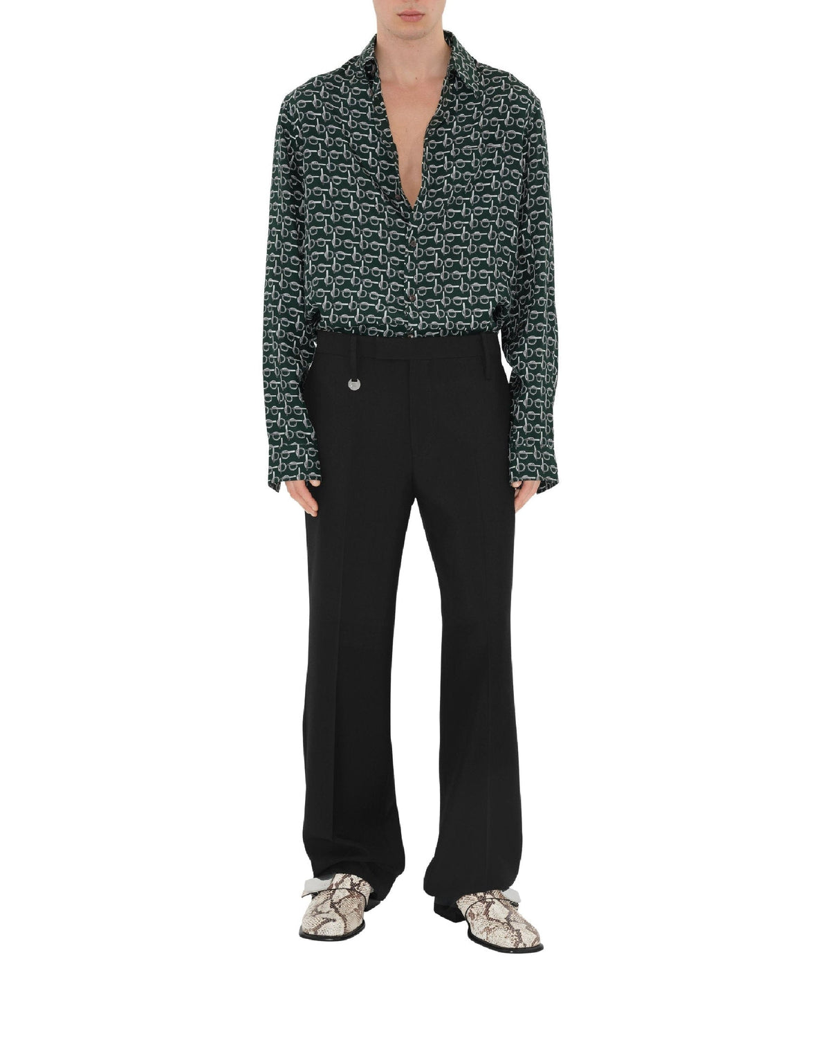 M TAILORED TROUSERS NOIR