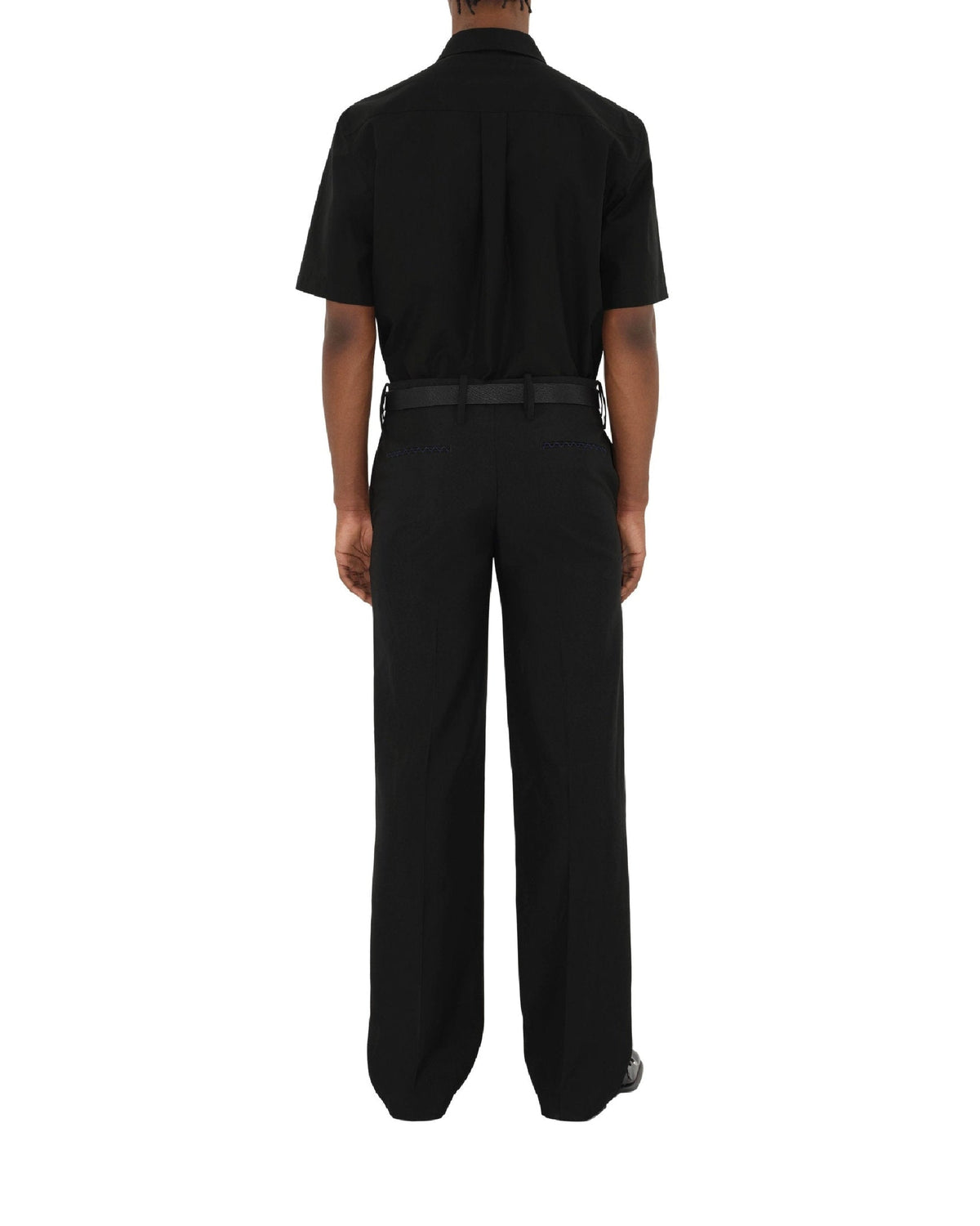 M CASUAL SHIRT SS NOIR