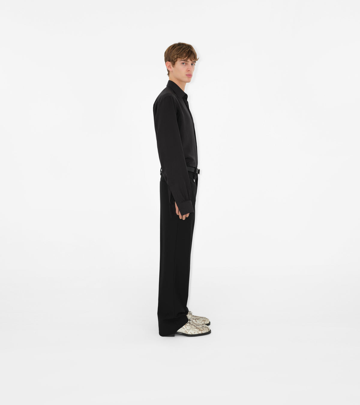 M CASUAL SHIRT LS NOIR