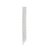 SILK SCARVES NOIR BLANC