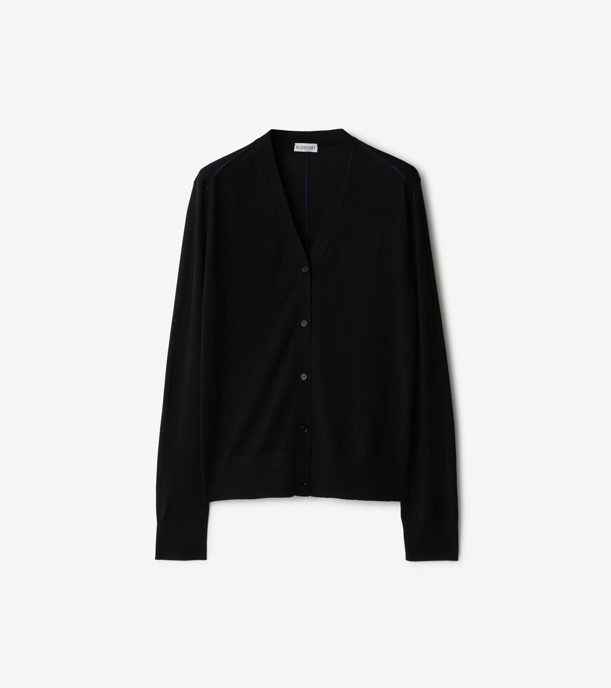 W KNIT CARDIGAN NOIR