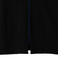 W KNIT CARDIGAN NOIR