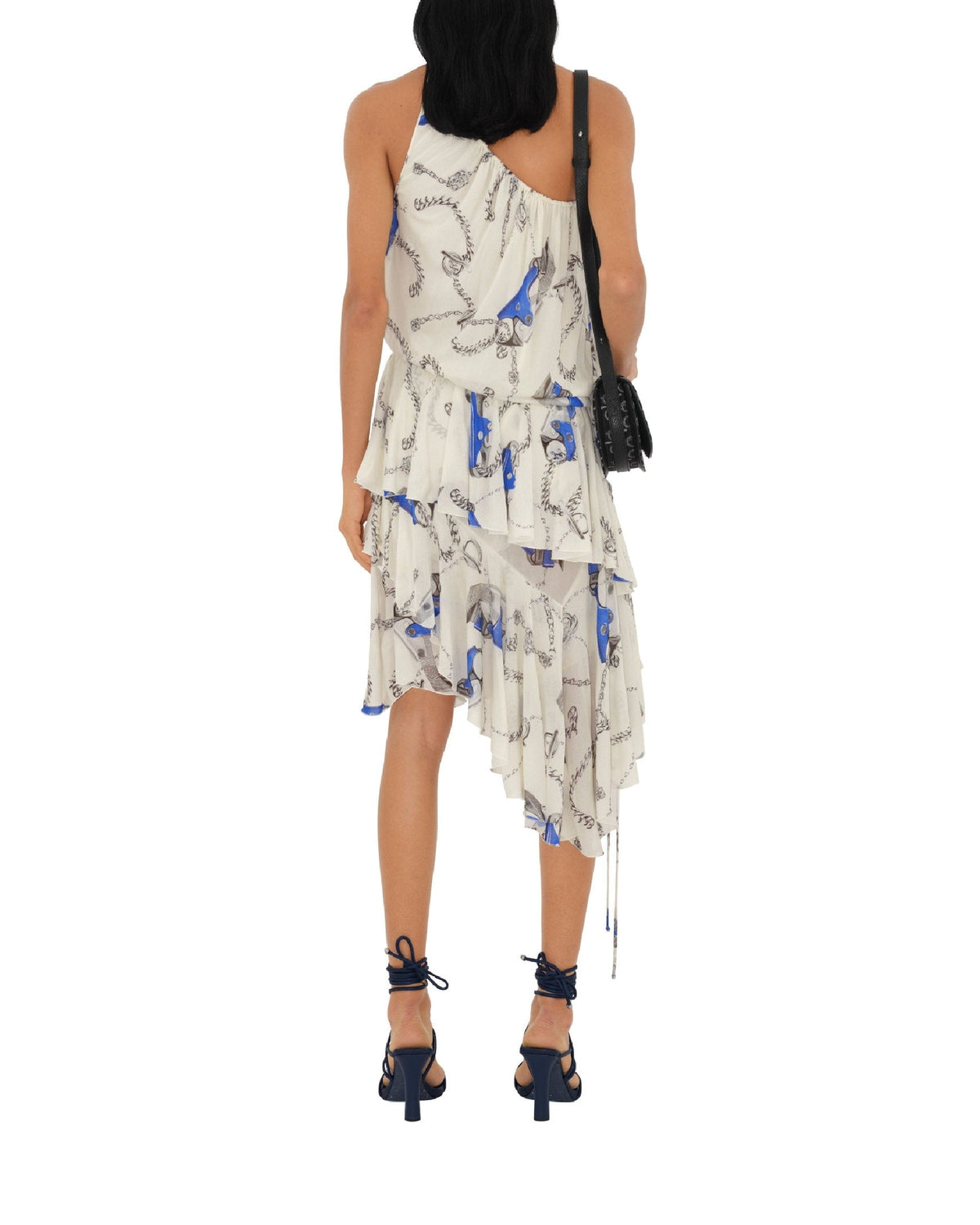 W DRESSES EVENING BLUE/WHITE