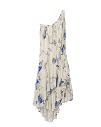 W DRESSES EVENING BLUE/WHITE