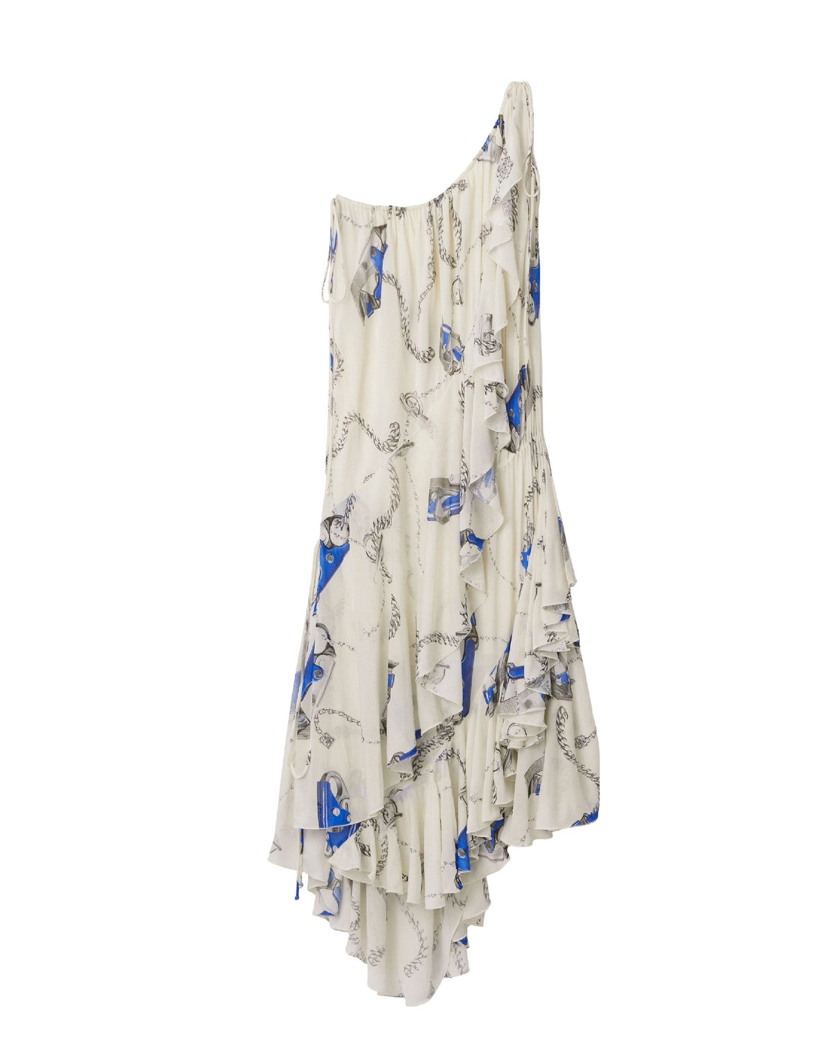 W DRESSES EVENING BLUE/WHITE
