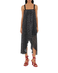W DRESSES EVENING ARGENT/NOIR