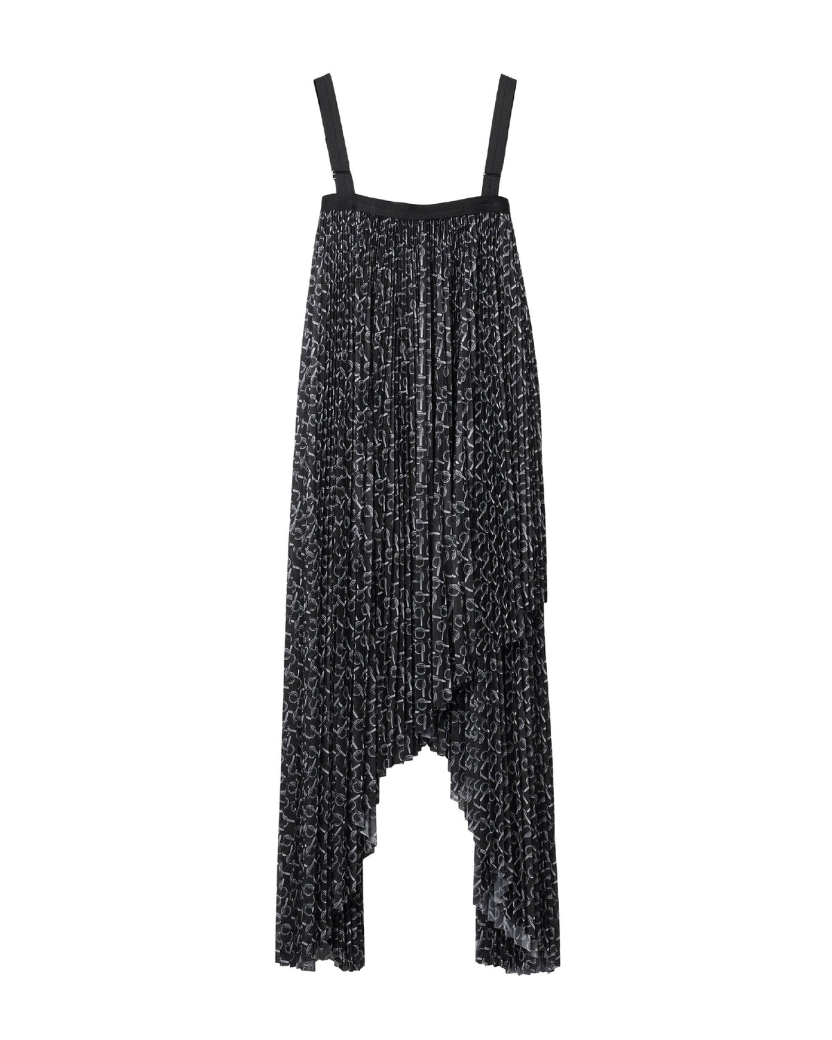 W DRESSES EVENING ARGENT/NOIR