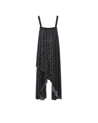 W DRESSES EVENING ARGENT/NOIR