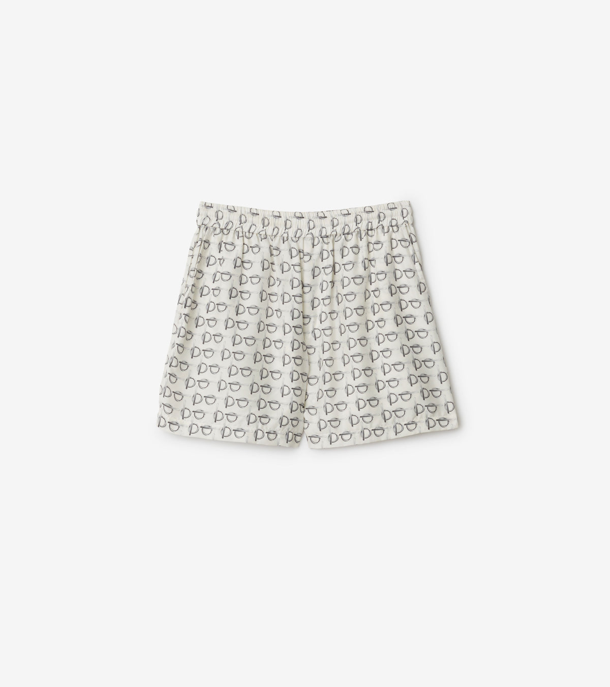 W SHORTS SILVER/WHITE