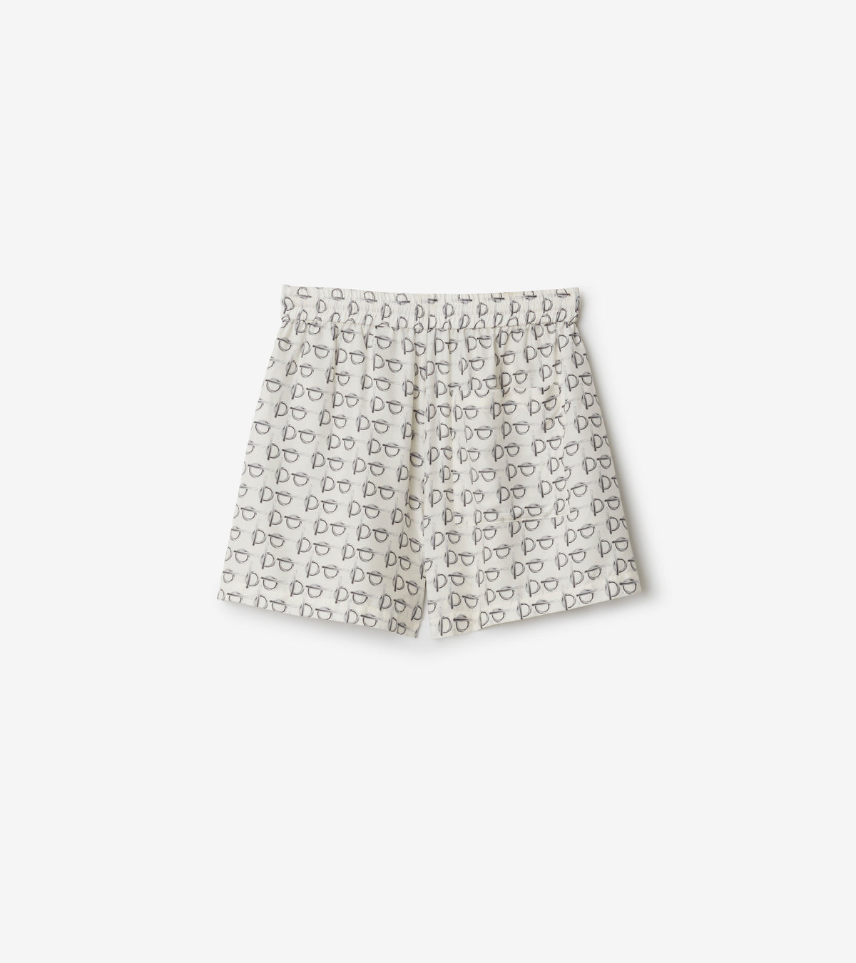 W SHORTS SILVER/WHITE