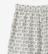 W SHORTS SILVER/WHITE