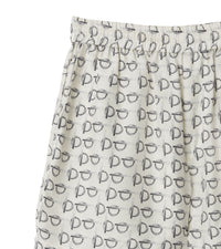 W SHORTS SILVER/WHITE