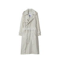 W D BREASTED COAT MOTIF IP BLANC