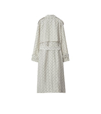 W D BREASTED COAT MOTIF IP BLANC