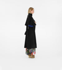 W D BREASTED COAT NOIR