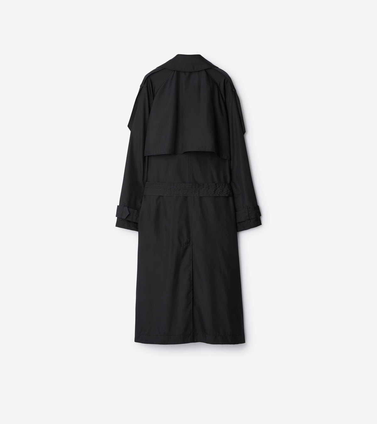 W D BREASTED COAT NOIR