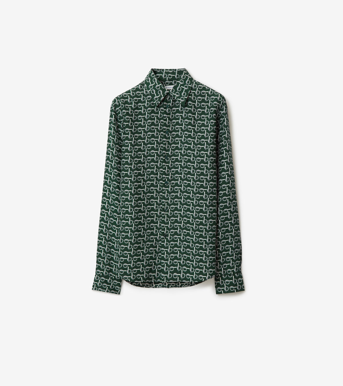 W SHIRTS ARGENT / VERT