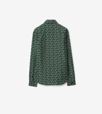 W SHIRTS ARGENT / VERT