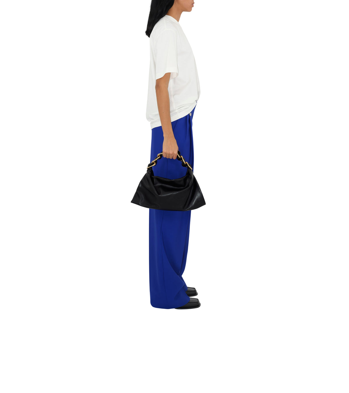 W SHORT SHOULDER BAG NOIR