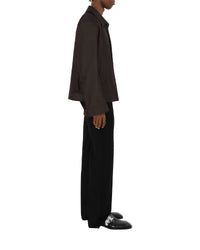 M CASUAL JKTS NOIR/BRUN