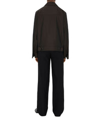 M CASUAL JKTS NOIR/BRUN