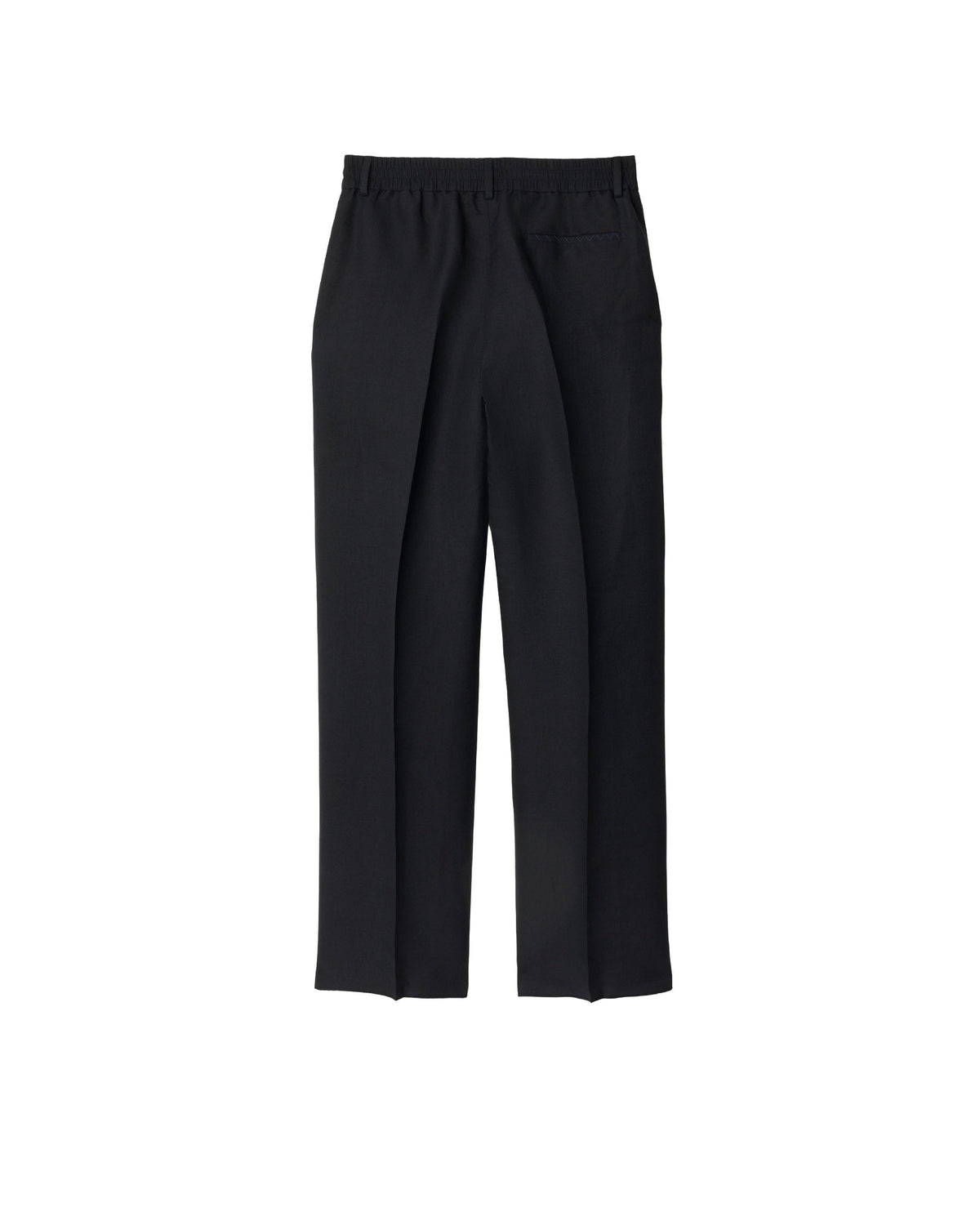 M CASUAL TROUSERS ARGENT/NOIR
