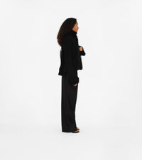 W  STRAIGHT TROUSERS NOIR