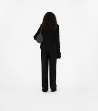 W  STRAIGHT TROUSERS NOIR