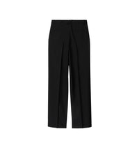 W  STRAIGHT TROUSERS NOIR