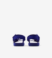 W FLAT SANDAL Noir
