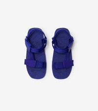 W FLAT SANDAL Noir