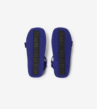 W FLAT SANDAL Noir