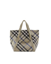 W SHOULDER TOTE BAG LICHEN