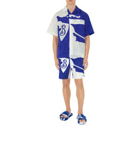 M CASUAL SHIRT SS KNIGHT IP PATTERN