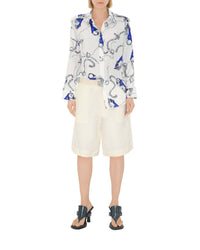 W SHIRTS BLUE/WHITE