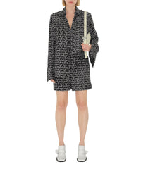 W SHIRTS ARGENT/NOIR