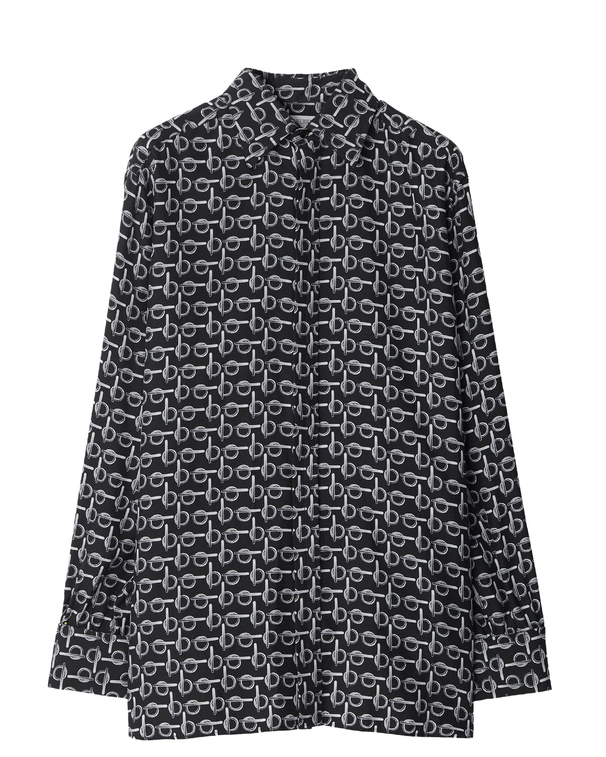 W SHIRTS ARGENT/NOIR