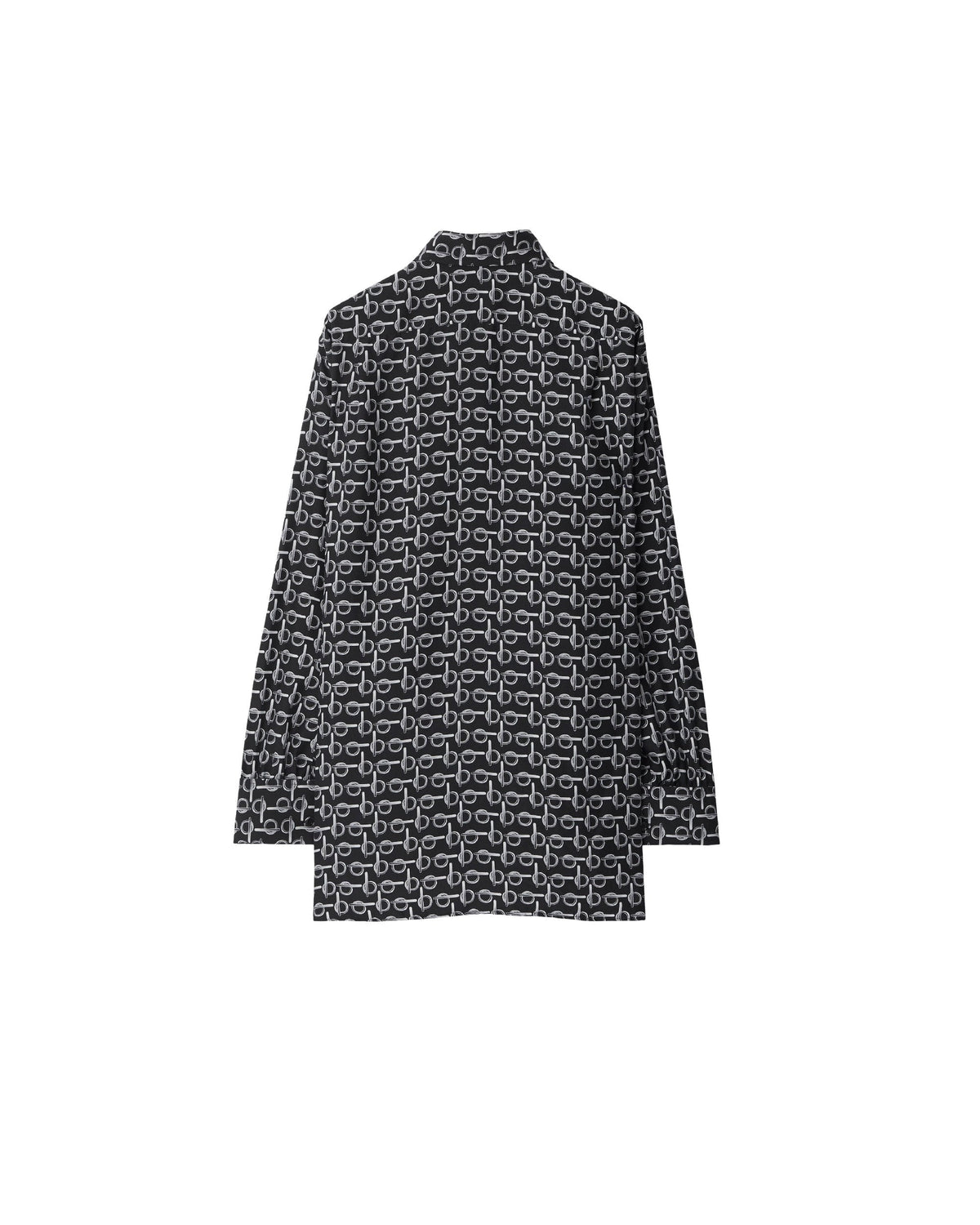 W SHIRTS ARGENT/NOIR