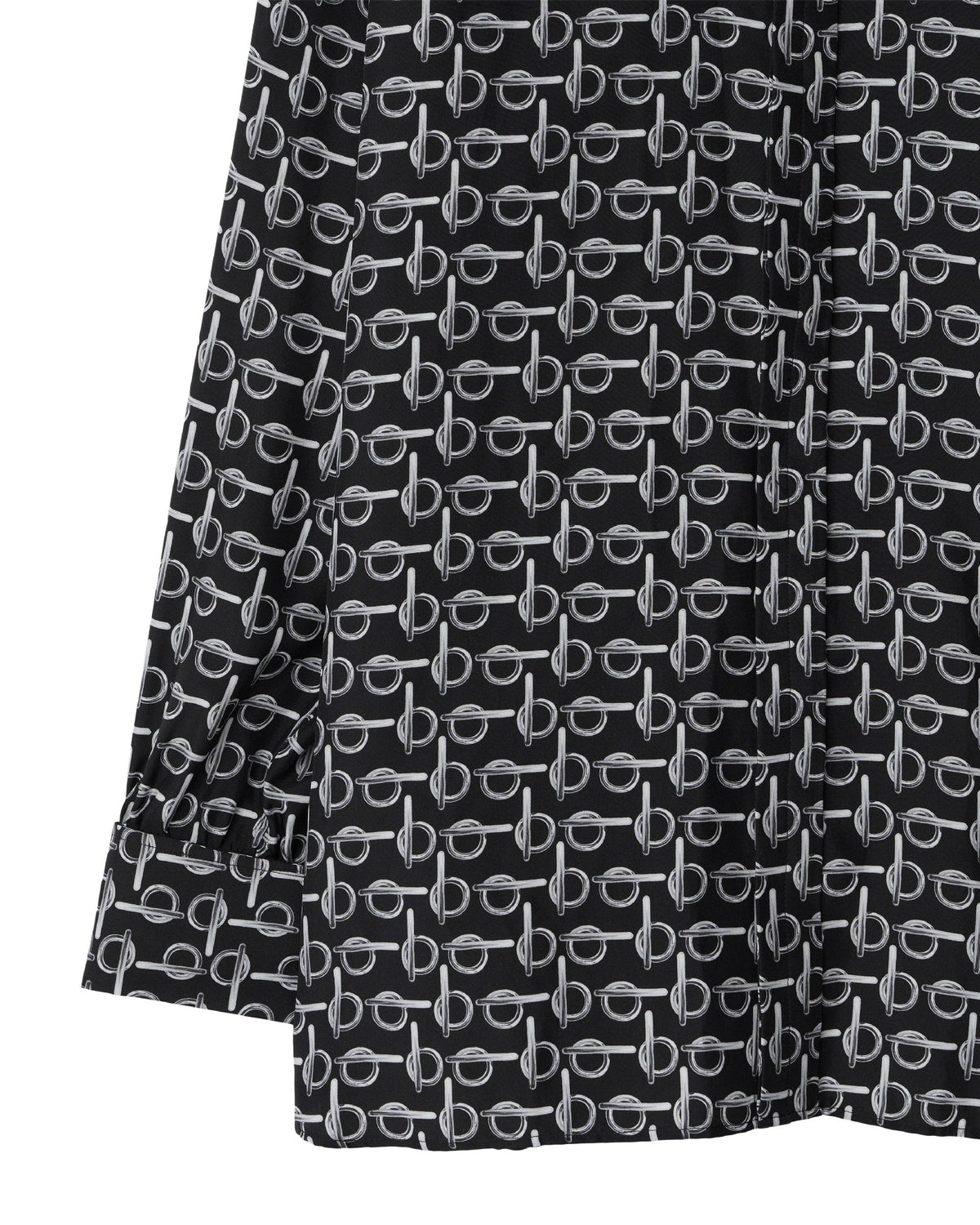 W SHIRTS ARGENT/NOIR