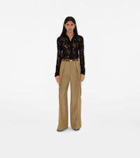 W CASUAL TROUSERS BEIGE/HONEY