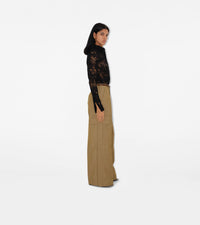 W CASUAL TROUSERS BEIGE/HONEY