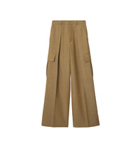 W CASUAL TROUSERS BEIGE/HONEY