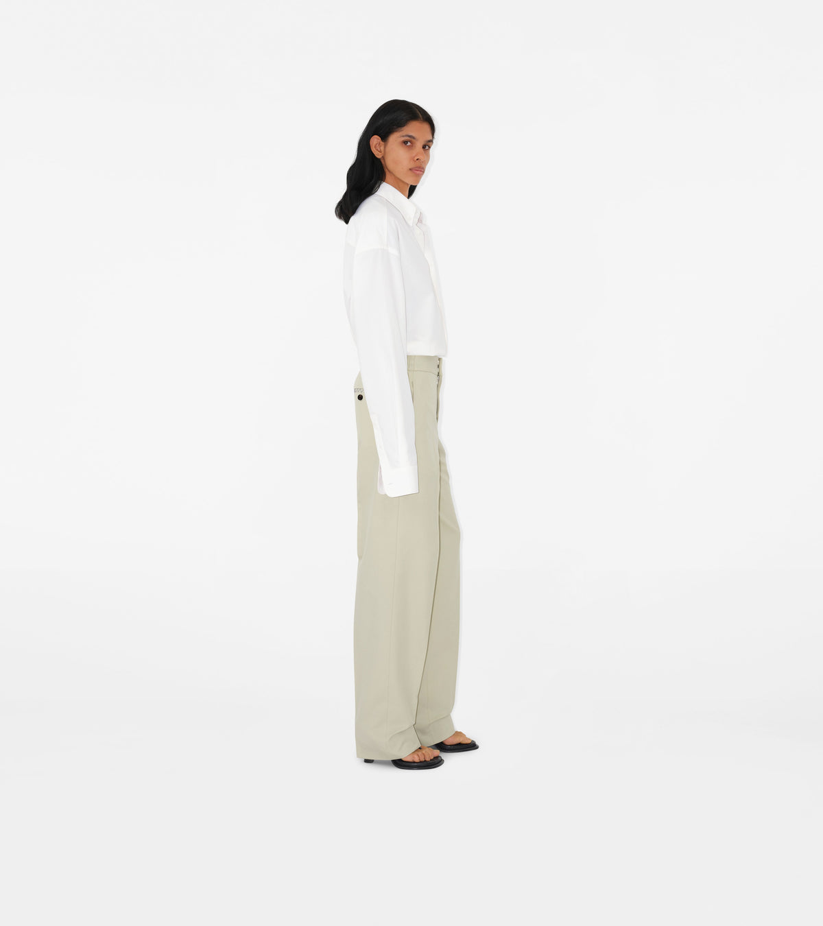W SMART TROUSERS PLASTER