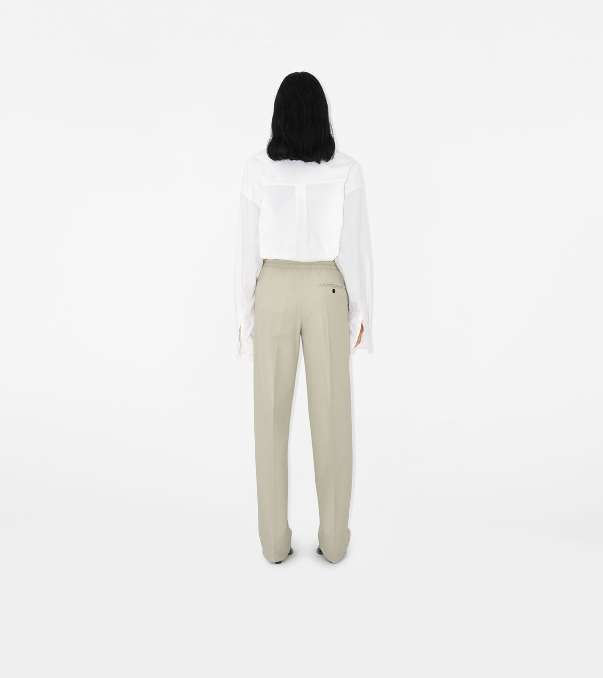 W SMART TROUSERS PLASTER